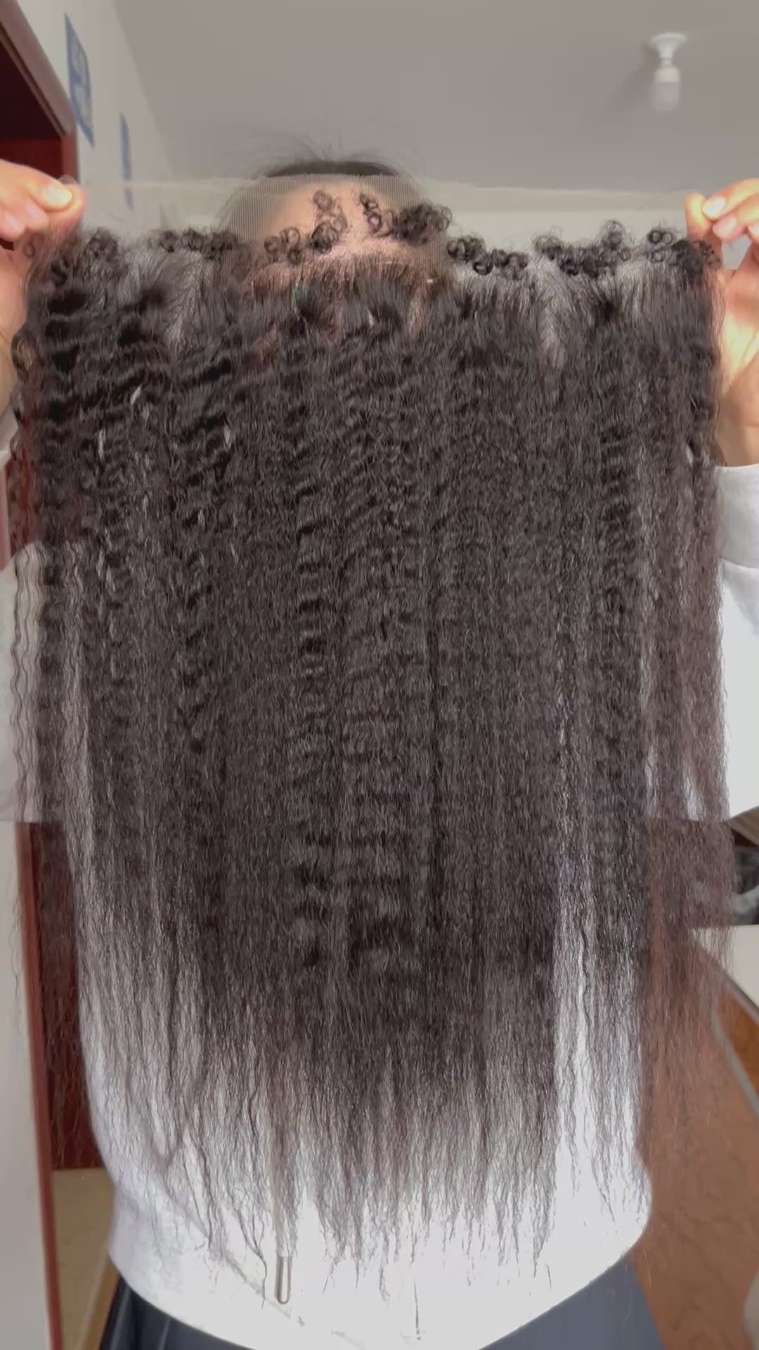 HD Lace Frontal Kinky Straight – Natural Blowout Look