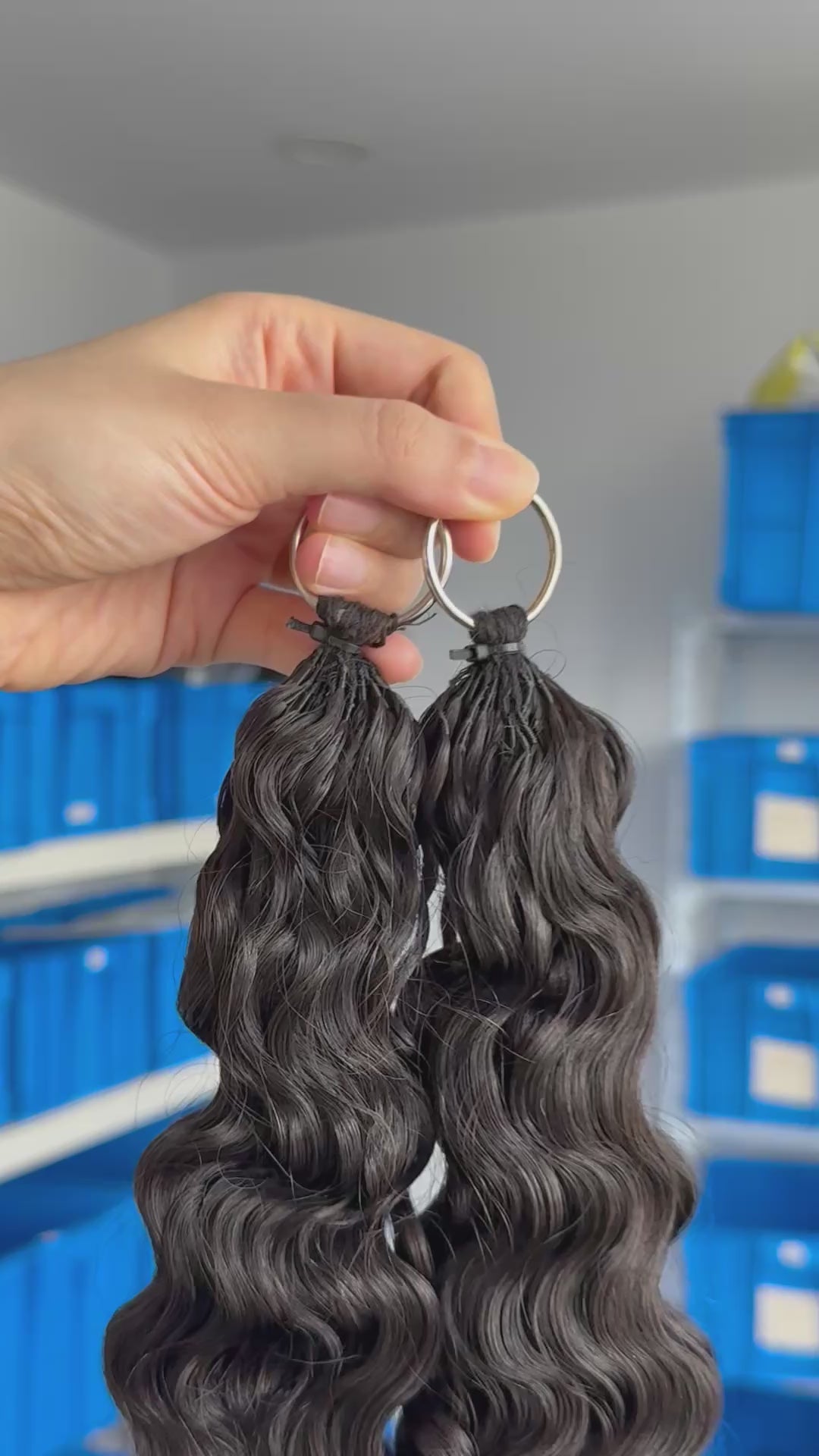 knotless pre-separated crochet hair extensions natural wave – natural look, quick install, tangle-free