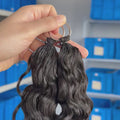 knotless pre-separated crochet hair extensions natural wave – natural look, quick install, tangle-free