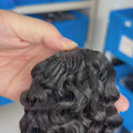 knotless pre-separated crochet hair extensions Burmese curly – natural look, quick install, tangle-free