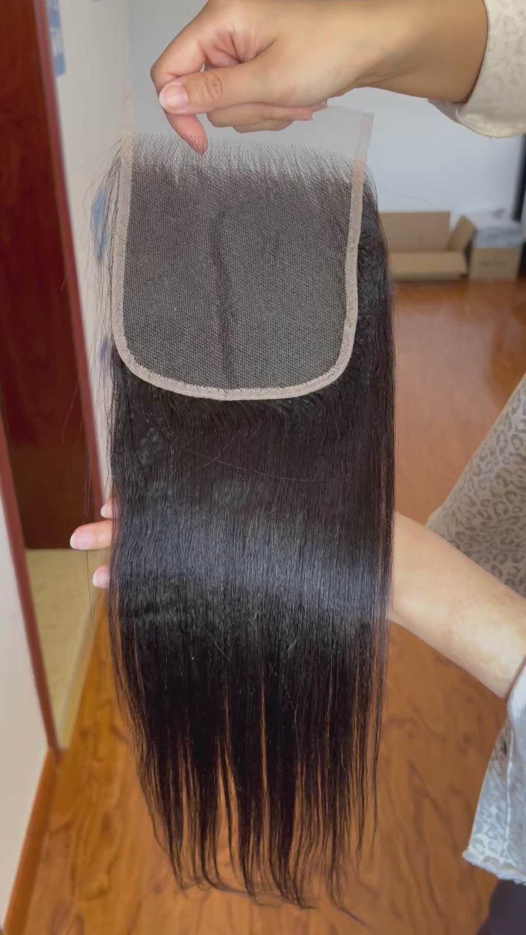 HD Lace Closure Light Yaki – Relaxed Natural Straight Texture