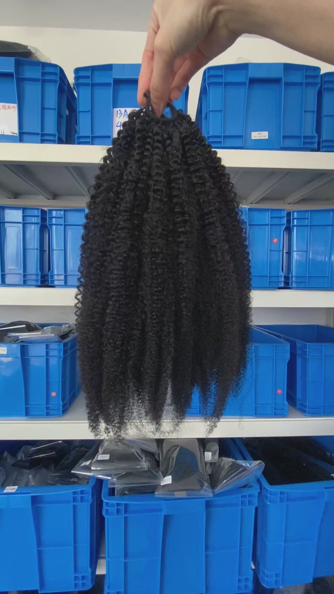 knotless pre-separated crochet hair extensions 4C – natural look, quick install, tangle-free