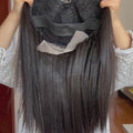 V-part Wig Light Yaki – Relaxed Straight, Natural Texture