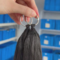 knotless pre-separated crochet hair extensions straight – natural look, quick install, tangle-free