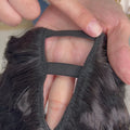 V-part Wig Water Wave – Wet & Wavy, 100% Human Hair