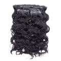 13A Virgin Hair Seamless Clip-ins Natural Wave Double Drawn