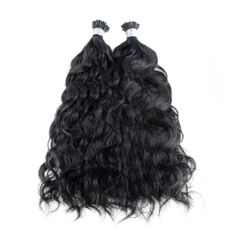 Virgin Natural Wave I-Tip Hair Extensions Wholesale Price