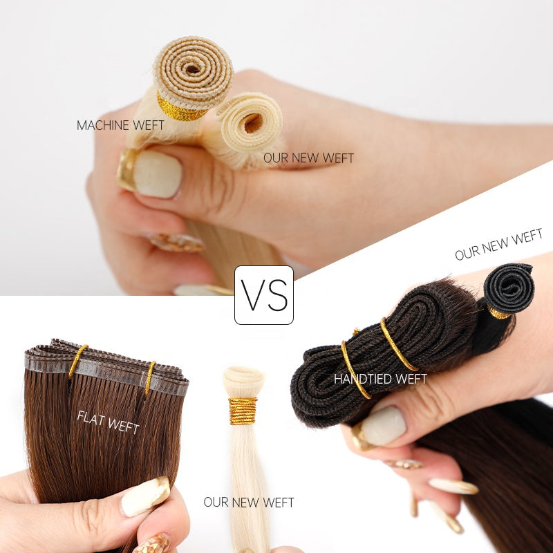 New Invention Super Thin Hair Weft No Shedding Invisible Genius Weft Hair Extension