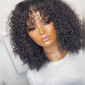 Selassie | Full Lace Wig Brazilian Human Hair Wig for Black Women Curly and Bone Straight