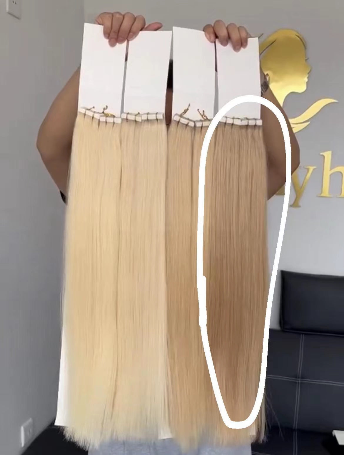 Micro Tape in Extensions 60cm #18 & 60cm #27 total 80 pieces