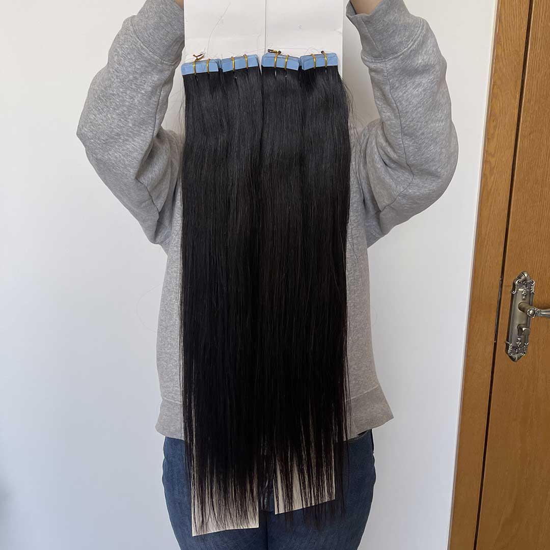 Tape in Extensions Straight Wholesale Price 100% Human Virgin Hair