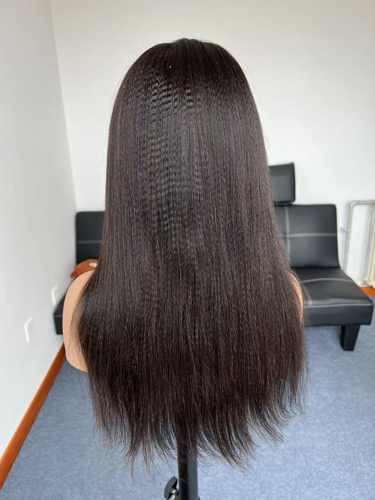 No Leave Out I-Part Wig/V-Part Wig Yaki Straight