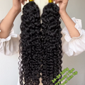 Micro Link Thin Tip Hair Extensions 0.8g/pcs Jerry Curl Super Deal 24" 24" 200g