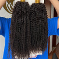 Micro Link Thin Tip Hair Extensions 0.8g/pcs Afro Kinky Curly Wholesale Price 100% 12A Virgin Hair