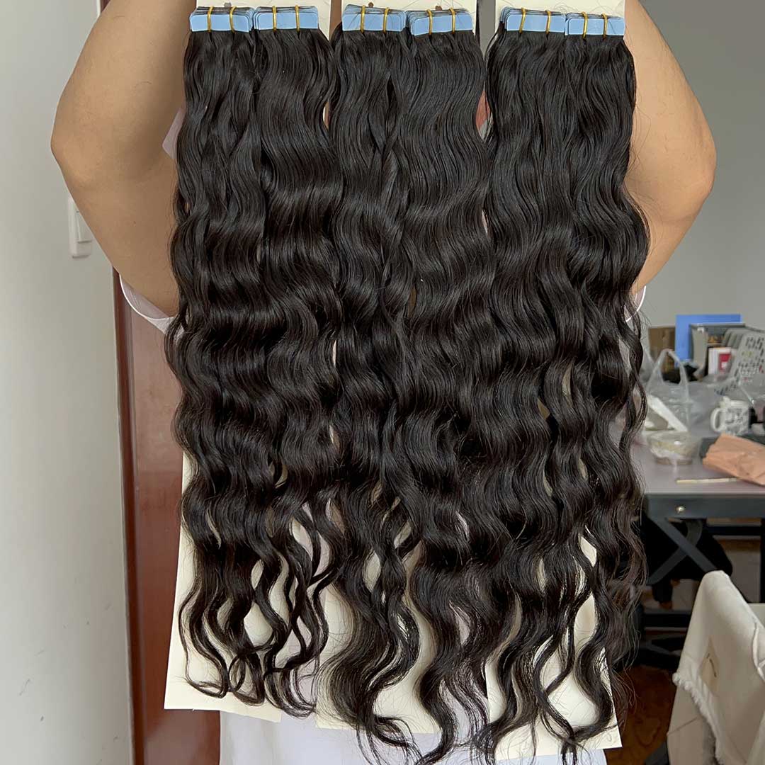 Tape in Extensions $260 Super Deal 300 gram 20" 22" 22" Loose Wave