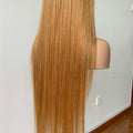 HoomyHair Straight 13x6 Transparent Lace Front Wig #T1B/27 26" 180% Density
