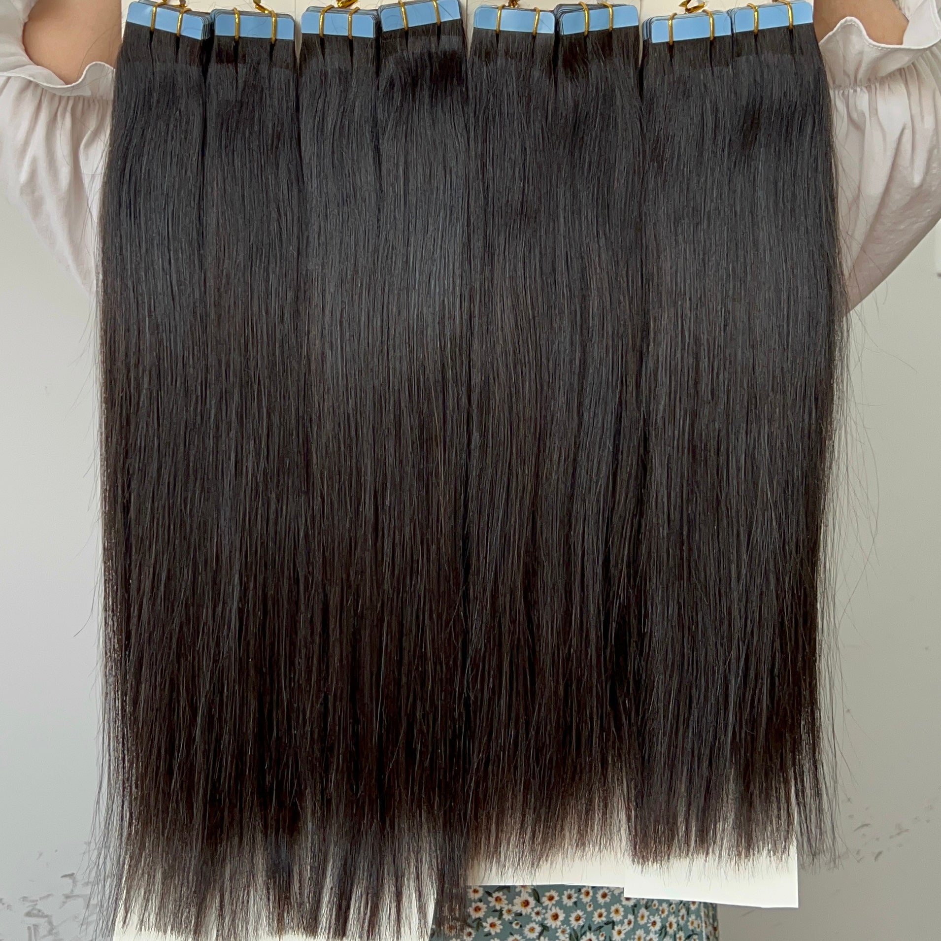 Tape in Extensions Straight 100% Human Virgin Hair Wholesale Price
