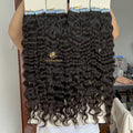 Tape in Extensions Water Wave Wholesale Price 100% Human Virgin Hair