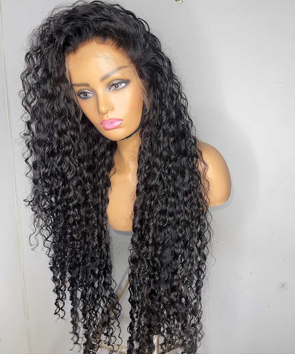 BIANCA | Full Lace Wig Juicy Curl HD Film Lace Indian Virgin Human Hair Wig