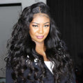 HoomyHair Loose Deep Wave 13x6 Undetectable Skin Melt Lace Front Human Hair Wig