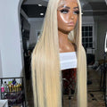 VALENTINA | Full Lace Wig Blonde HD Film Lace Indian Virgin Human Hair Wig